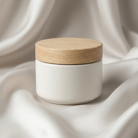 A product restaged — Silk drape